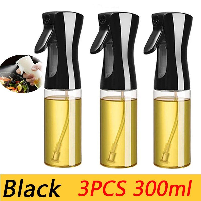 200/300/500ml spray de óleo plástico casa cozinha garrafa de spray de óleo ou es