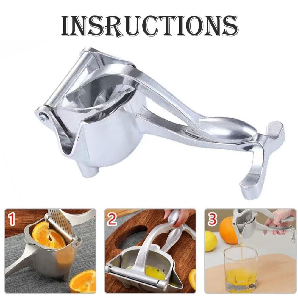 Espremedor manual, espremedor de suco de frutas, destacável, resistente, fácil,