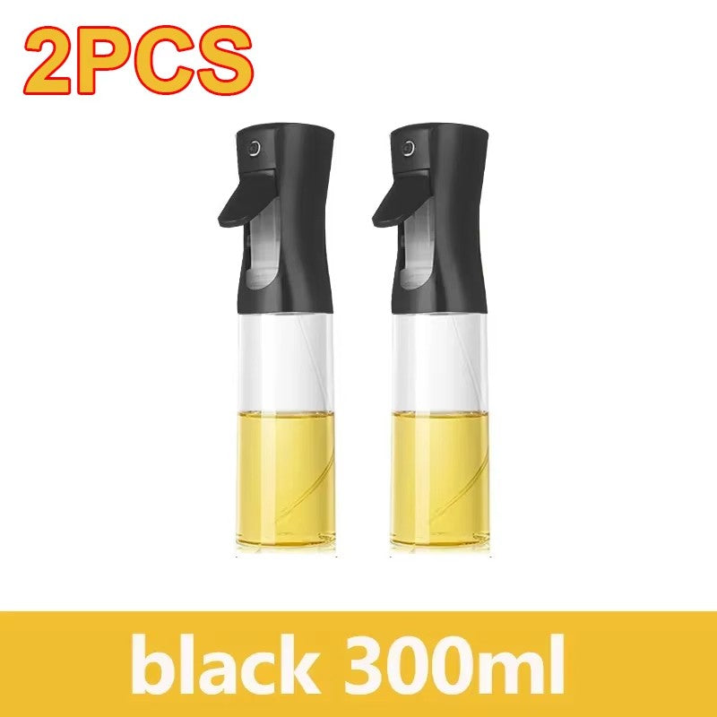 200/300/500ml spray de óleo plástico casa cozinha garrafa de spray de óleo ou es
