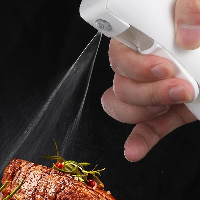 200/300/500ml spray de óleo plástico casa cozinha garrafa de spray de óleo ou es