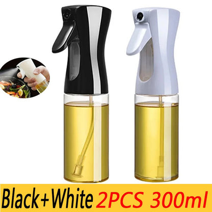200/300/500ml spray de óleo plástico casa cozinha garrafa de spray de óleo ou es
